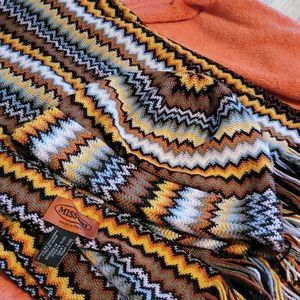 Authentic MISSONI HAT and SCARF multi colored..Beautiful great condition